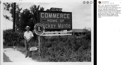 19xx Commerce - home of Mickey Mantle