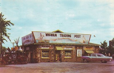 195x Claremore - Wigwam trading post