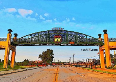 202x Tulsa - 11th street bridge by Toshi Goto