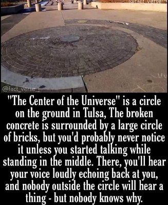 202x Tulsa - center of the universe