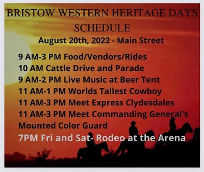 2022-08-20 Bristow - Western Heritage Days