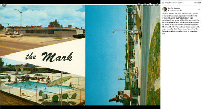19xx Weatherford - The Best Western Mark motor hotel and restaurant