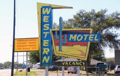 2020 Sayre - Western motel