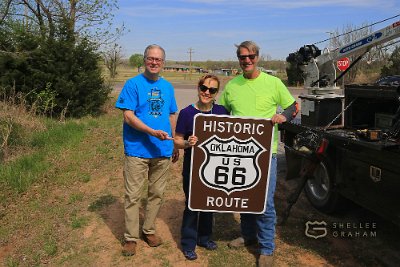 2021-04-13 New Roadsigns with Jim Ross, Shellee Graham and Buck Brokaw 1