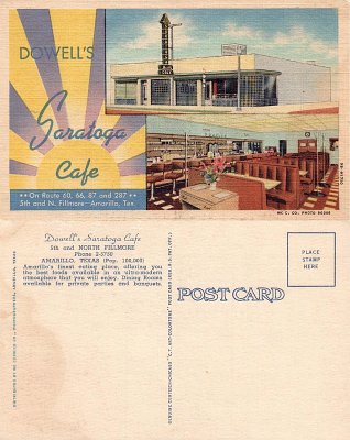 19xx Amarillo - Dowell's Saratoga Cafe