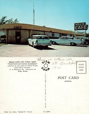 1961 Vega - Hills Cafe