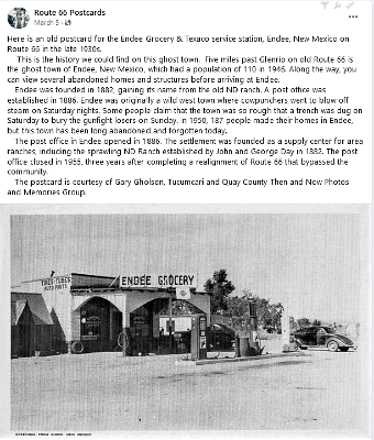 1948 Endee grocery and Texaco station (1)