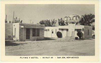 19xx San Jon - Flying V motel
