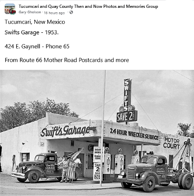1953 Tucumcari - Swifts Garage