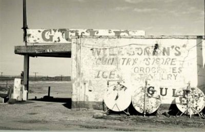 1960's Wilkerson's Gulf station, Newkirk.