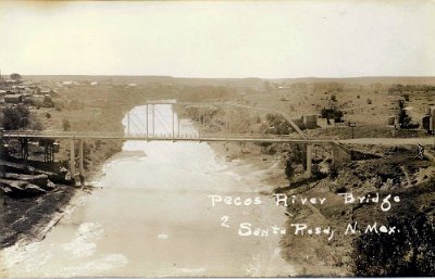 1934 Santa Rosa - Pecos river bridge
