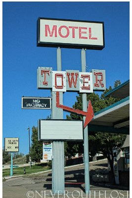 2019 Santa Rosa - Tower Motel by Never Quite Lost