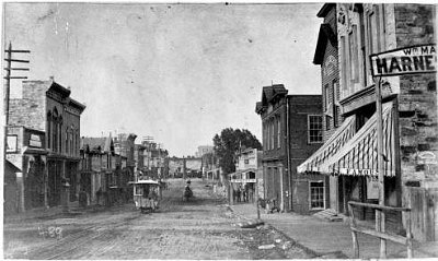 1892 Las Vegas - Bridge Street looking East