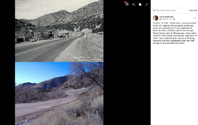 Then and now -Tijeras