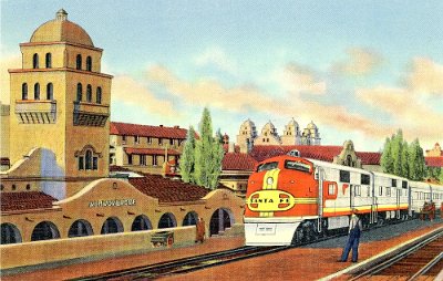 1939 ABQ train depot 1