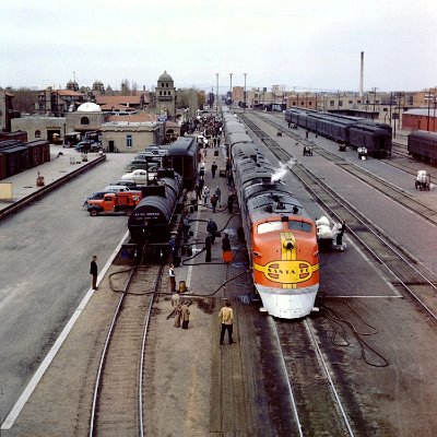 1943 ABQ train depot 1