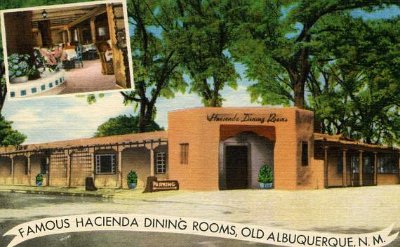 19xx ABQ - Hacienda dining rooms