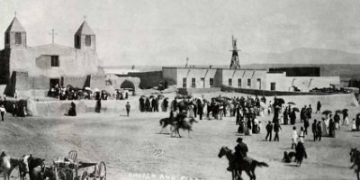 1890 Isleta Pueblo