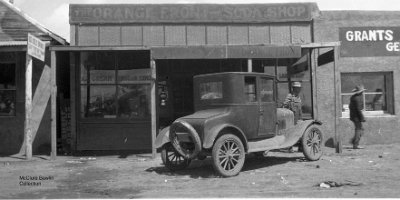 193x Grants - Orange Front soda shop