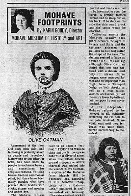 1977 Olive Oatman