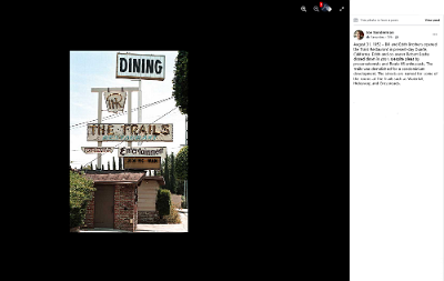 19xx Duarte - The Trails restaurant