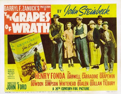 19xx Grapes of Wrath movie poster