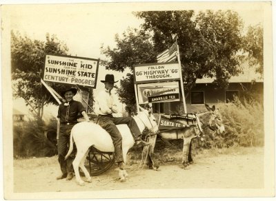 1934 Burro ride to Chicago by Ivan “The Sundance Kid” Shockey and Delma “Tex” O’Neal (2)